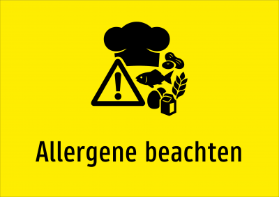Allergene beachten