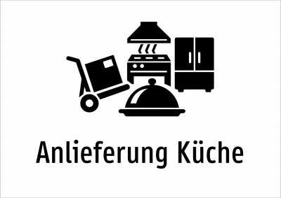 Anlieferung Küche