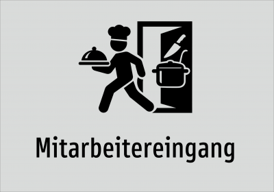 Mitarbeitereingang