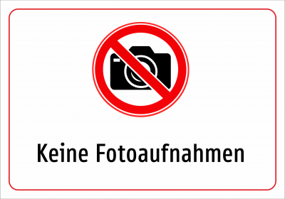 Keine Fotoaufnahmen