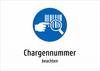 Chargennummer - beachten