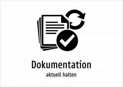 Dokumentation - aktuell halten