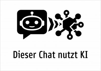 Dieser Chat nutzt KI