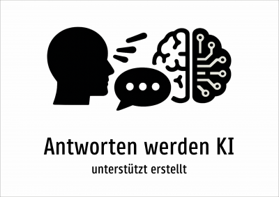 Antworten werden KI - unterstützt erstellt