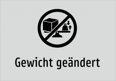 Gewicht geändert