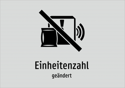Einheitenzahl - geändert