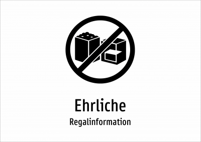 Ehrliche - Regalinformation