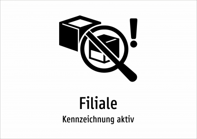 Filiale - Kennzeichnung aktiv