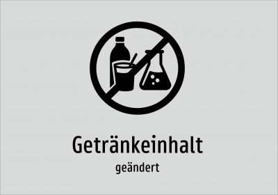 Getränkeinhalt - geändert