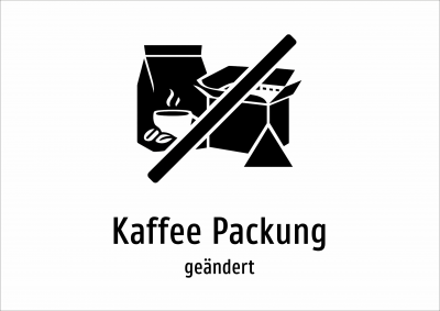 Kaffee Packung - geändert