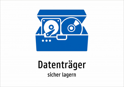 Datenträger - sicher lagern