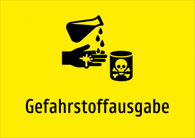Gefahrstoffausgabe