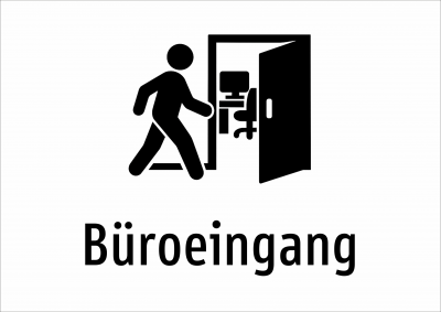 Büroeingang