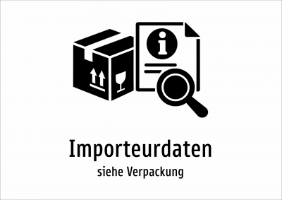 Importeurdaten - siehe Verpackung