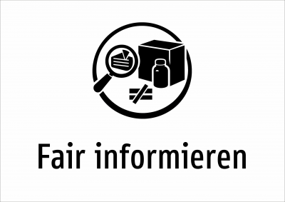 Fair informieren