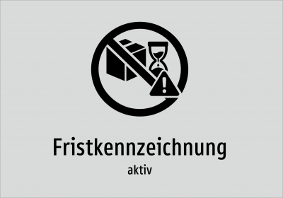Fristkennzeichnung - aktiv