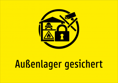 Außenlager gesichert