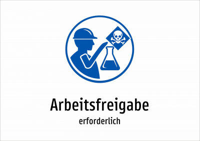 Arbeitsfreigabe - erforderlich