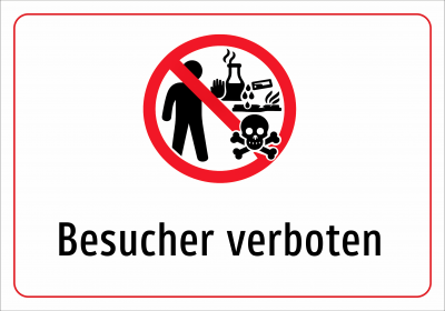 Besucher verboten