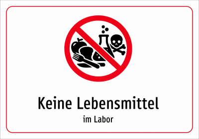 Keine Lebensmittel - im Labor