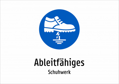 Ableitfähiges - Schuhwerk