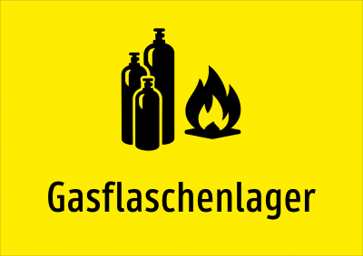 Gasflaschenlager