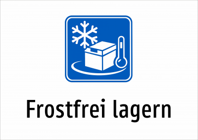 Frostfrei lagern