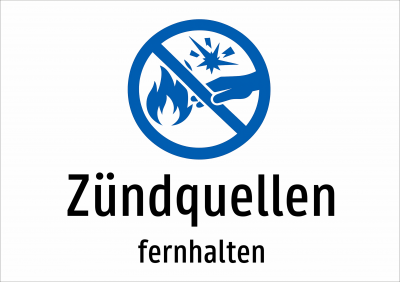 Zündquellen - fernhalten