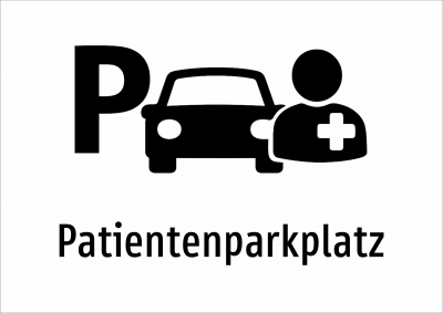 Patientenparkplatz