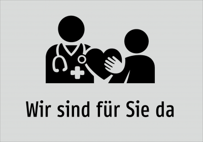 Wir sind für Sie da
