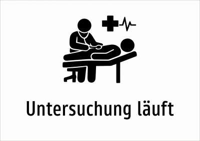 Untersuchung läuft