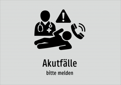 Akutfälle - bitte melden
