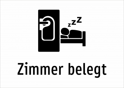 Zimmer belegt