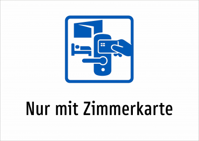 Nur mit Zimmerkarte