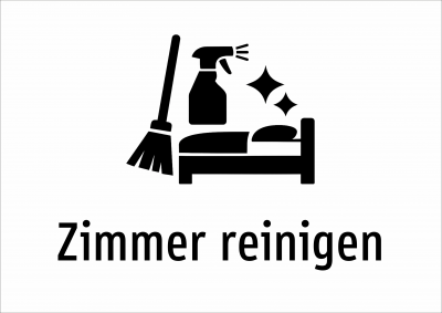 Zimmer reinigen