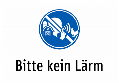 Bitte kein Lärm
