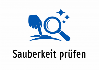 Sauberkeit prüfen