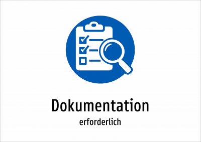 Dokumentation - erforderlich