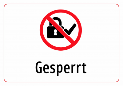 Gesperrt