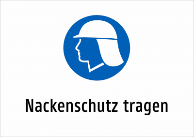 Nackenschutz tragen