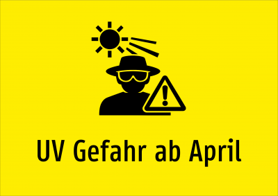 UV Gefahr ab April