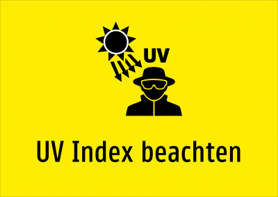 UV Index beachten