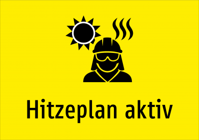 Hitzeplan aktiv