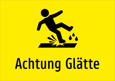 Achtung Glätte