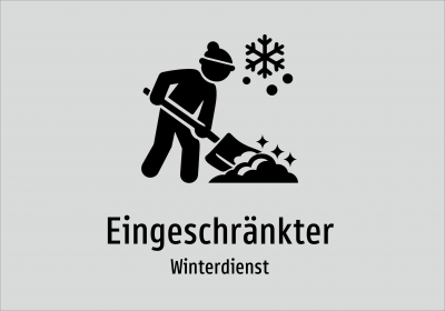 Eingeschränkter - Winterdienst