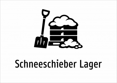 Schneeschieber Lager