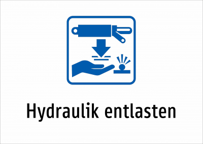 Hydraulik entlasten
