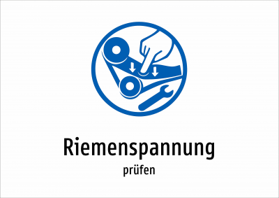 Riemenspannung - prüfen