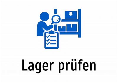 Lager prüfen