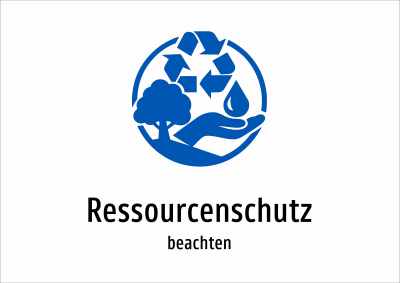 Ressourcenschutz - beachten